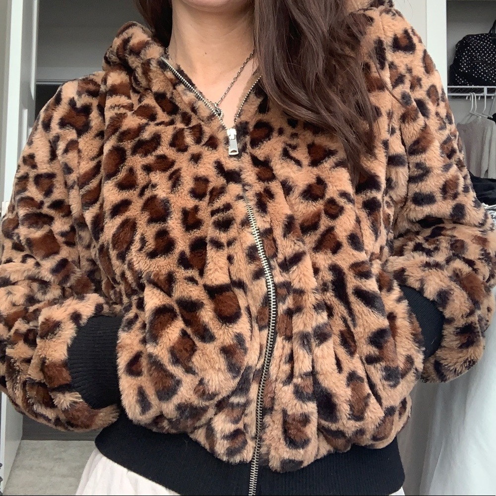 Cheetah Fuzzy Coat